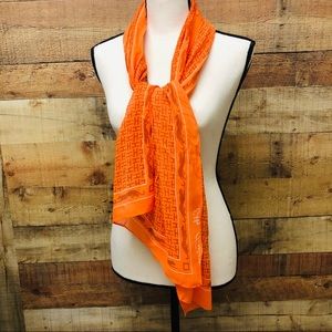 Effy Hematian Scarf - Orange